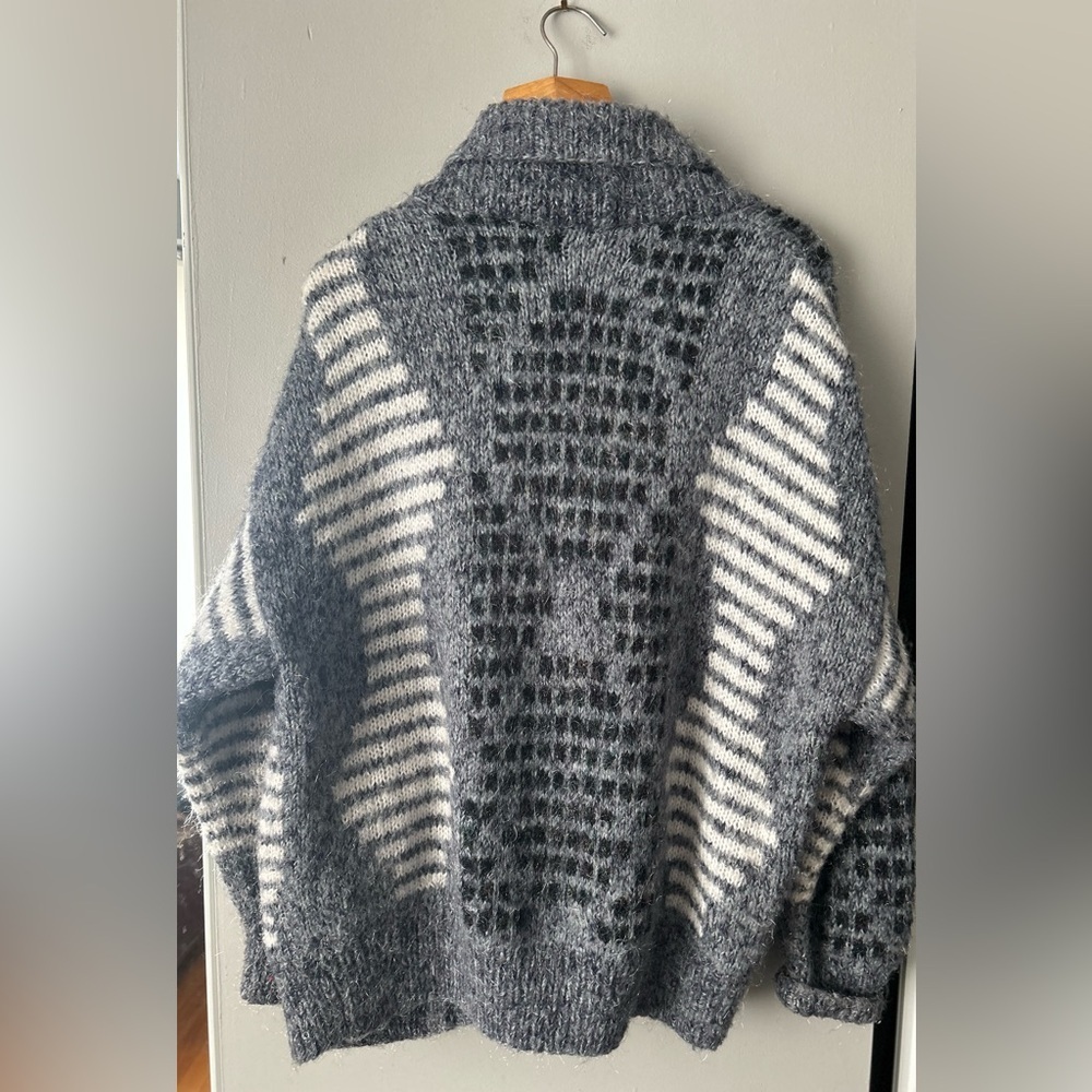 Vintage  oversized cardigan - Picture 3 of 16
